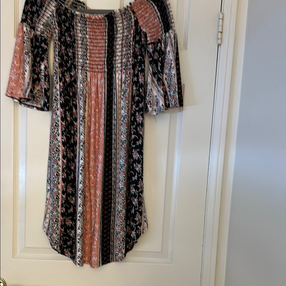 Floral print dress